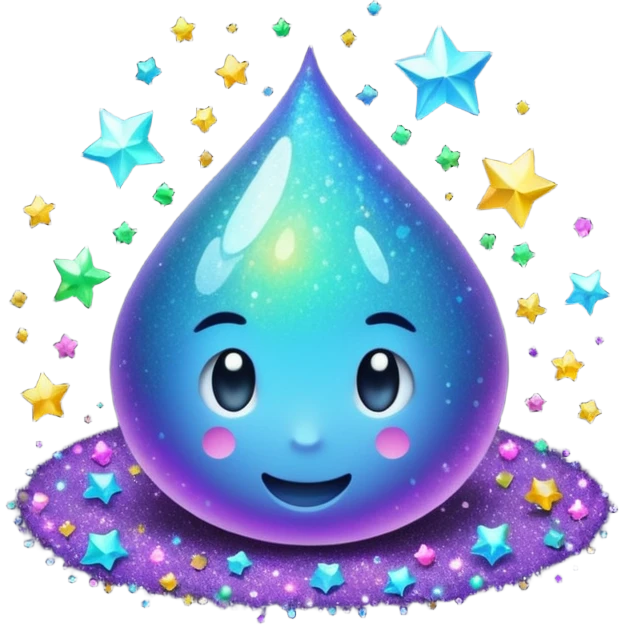 glitter shine emoji