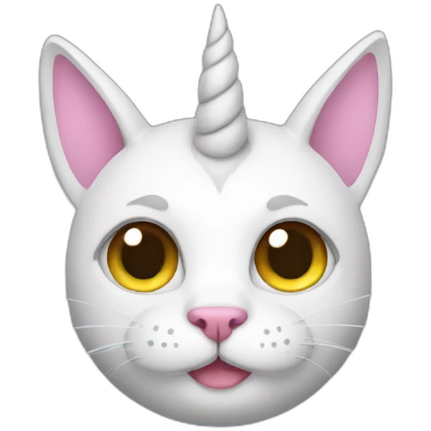 Unicorn cat emoji
