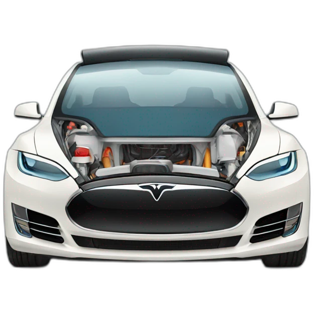 tesla car emoji