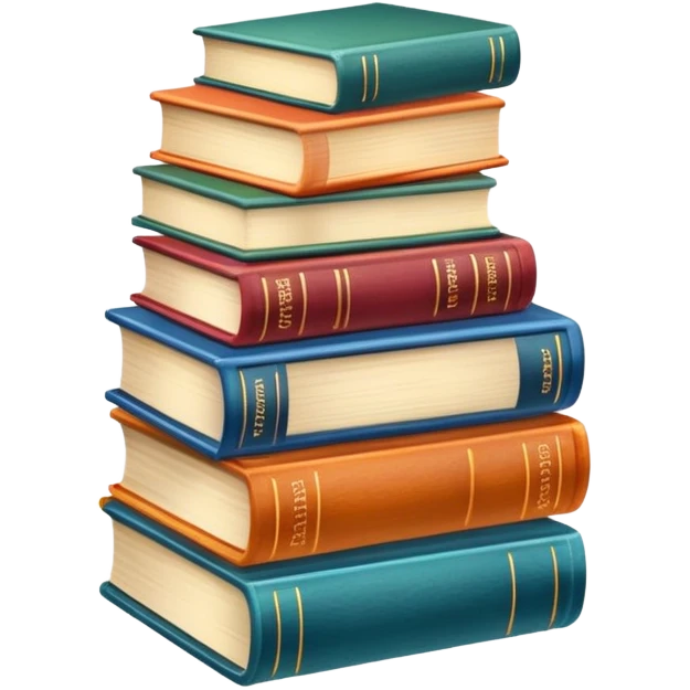 книги стопкой emoji