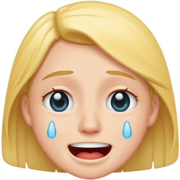 crying while smiling  emoji
