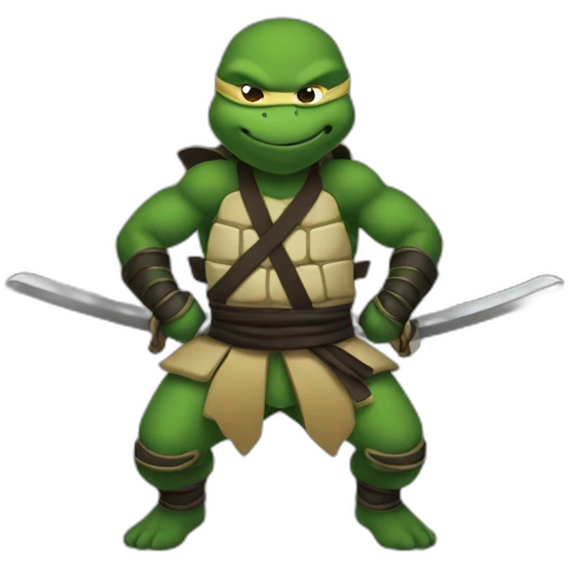 Tortue ninja emoji
