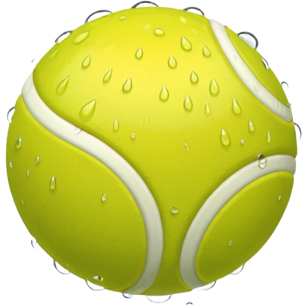 Tennis rain  emoji