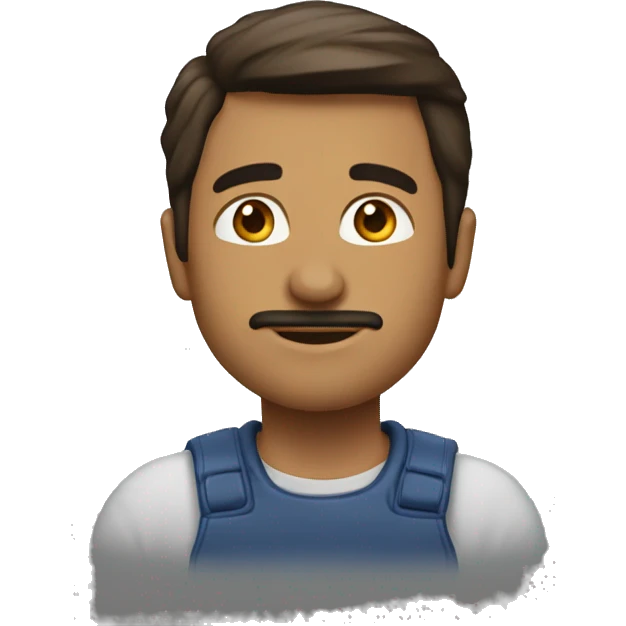 Собака бульдог коричневая emoji