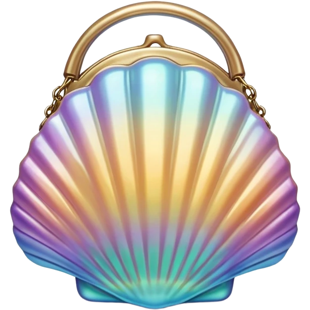 sea shell bag  emoji