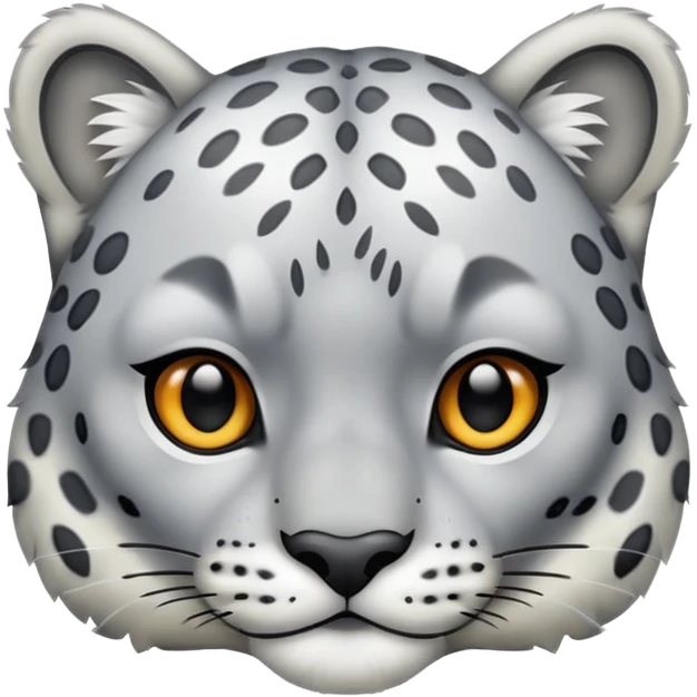 Snow leopard emoji