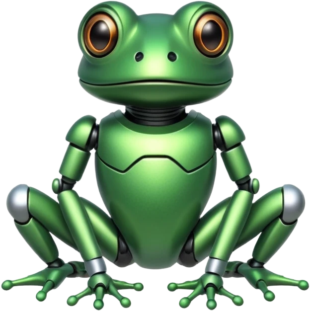 robot frog emoji