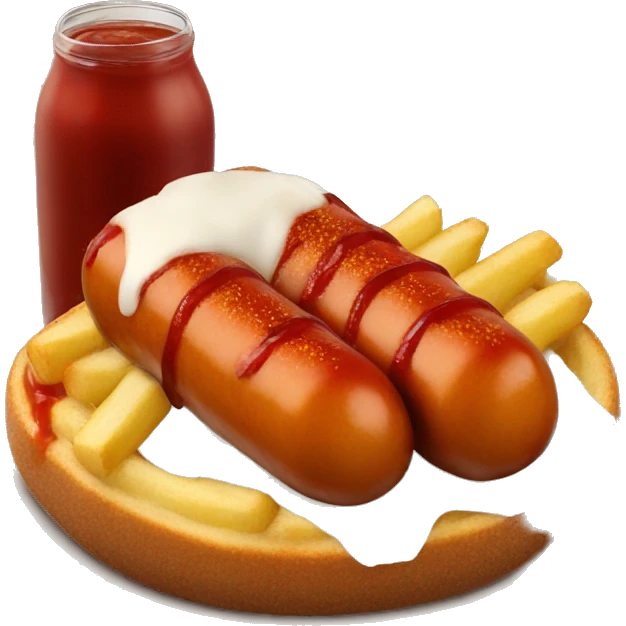 Currywurst emoji