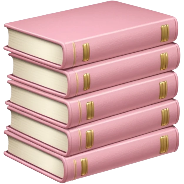 libros rosas clarito emoji