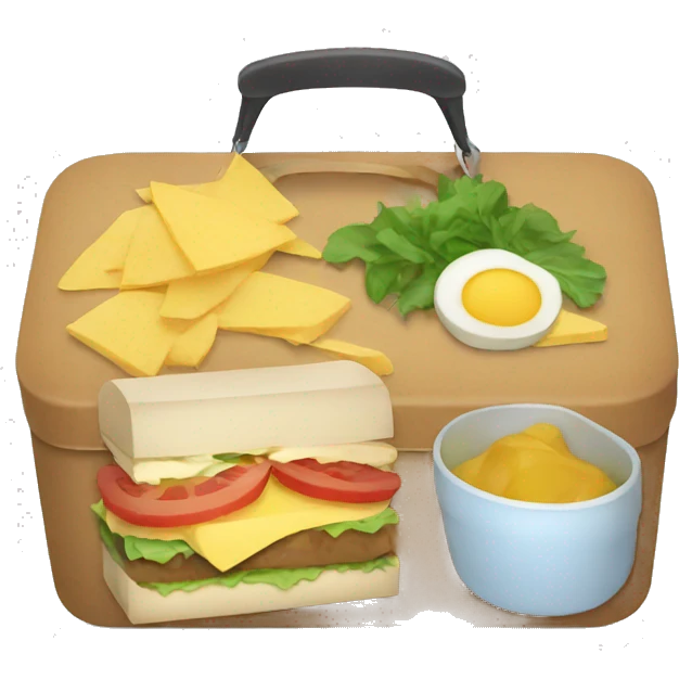 Lunch Box minimal emoji