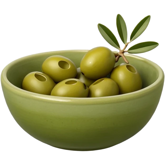 olive bowl emoji