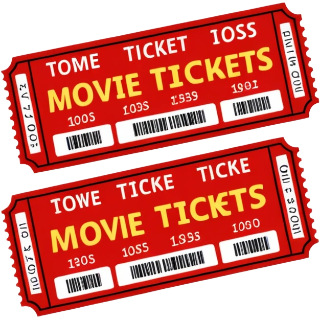2 tickets emoji