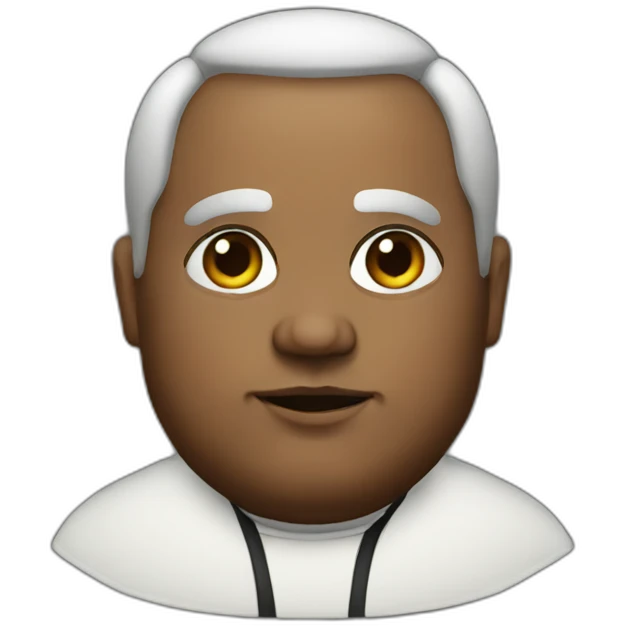 Fat priest emoji