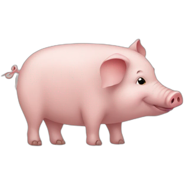 PiG under elephant emoji