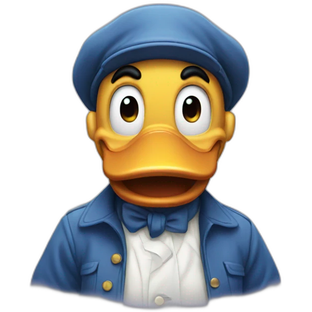 Donald Duck emoji