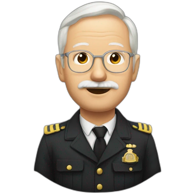 adolph munger with short moustache emoji