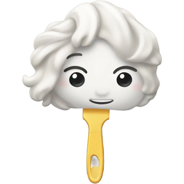 Haarbürste mit Schleife  emoji