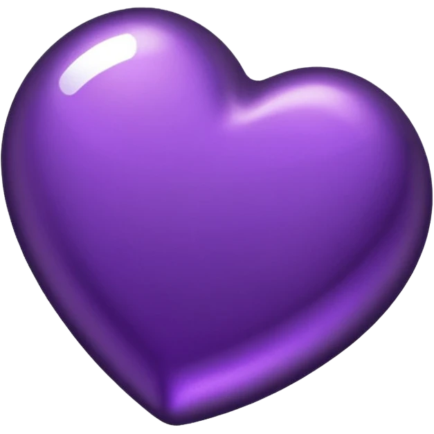dark purple metallic candy emoji