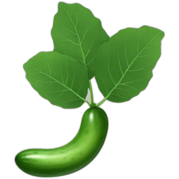 plant cucumber emoji