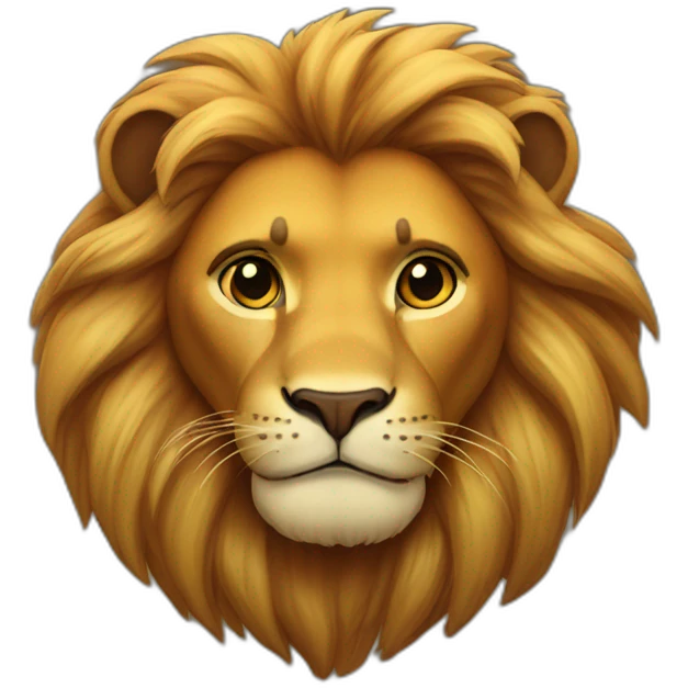Roi lion emoji