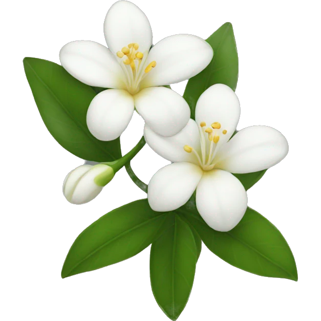 Jasmine flower emoji