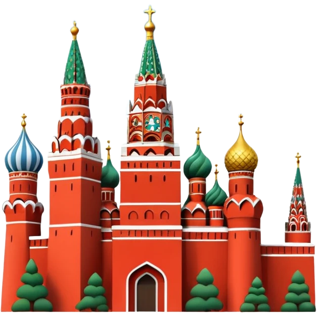 Moscow  Mini Kremlin emoji