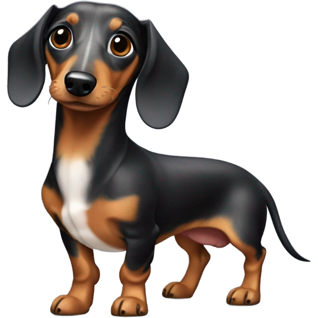 Dapple dachshund  emoji