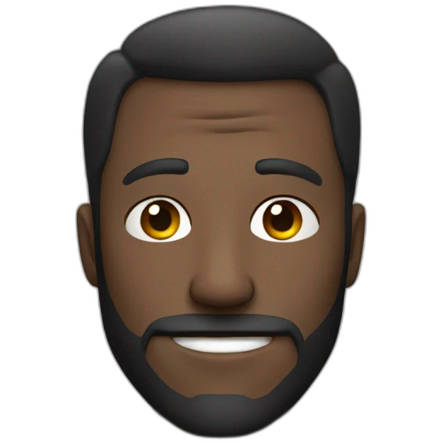 sketchy man takes a selfie emoji