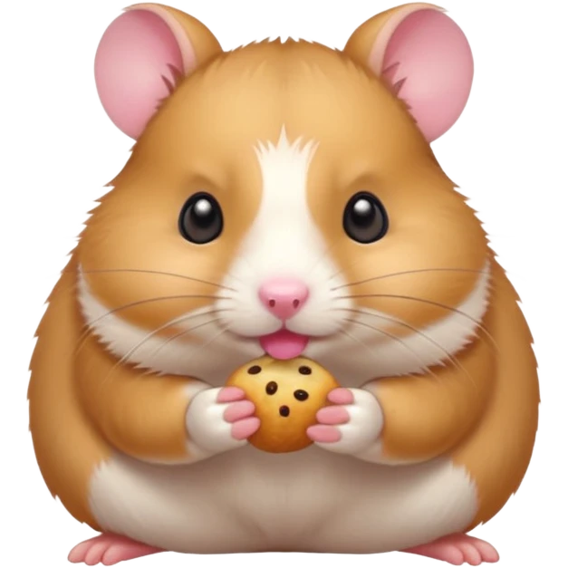 hamster eating emoji