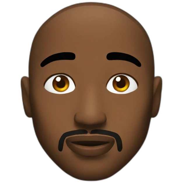 tupac emoji