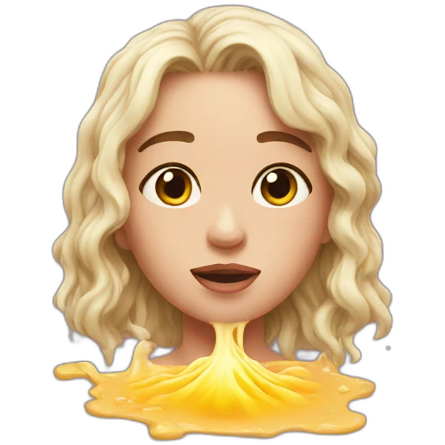 🥺 + melting emoji