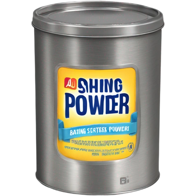 Baking powder can emoji