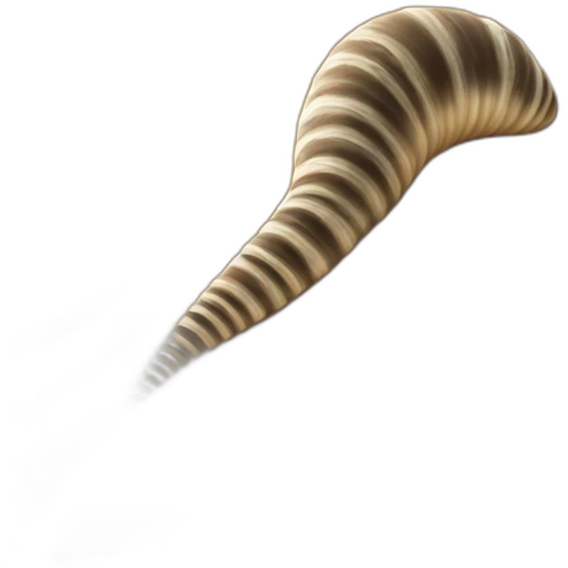 Sandworm on sand emoji