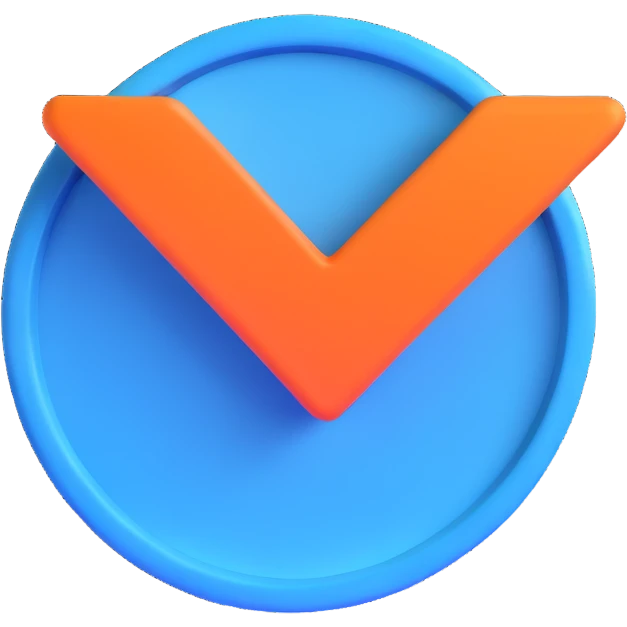checkmark inside a blue circle emoji