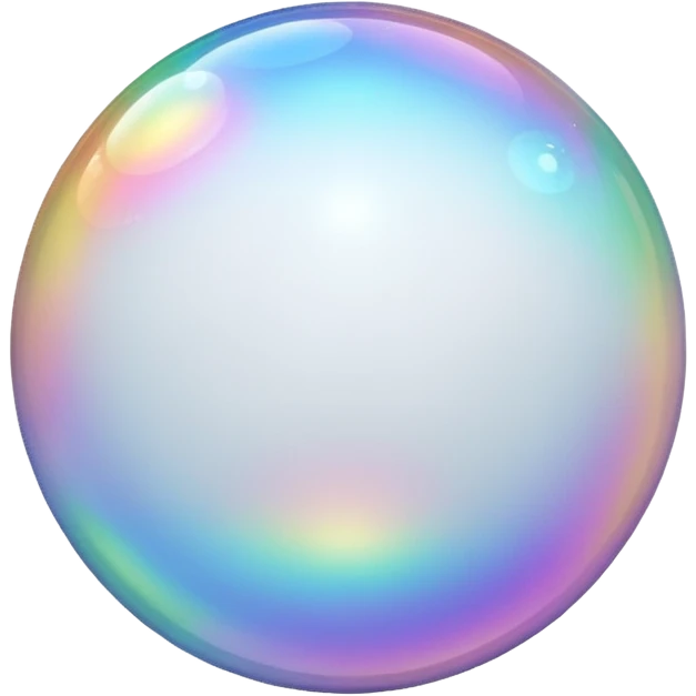 white bubble emoji