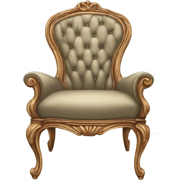 Victorian chair emoji