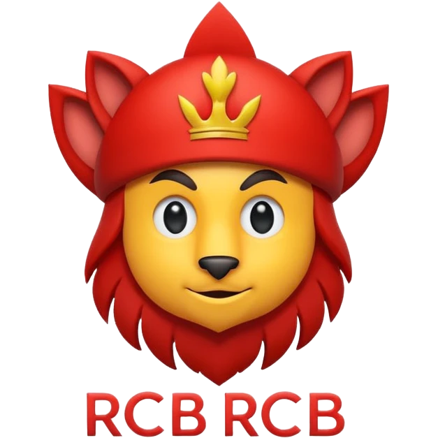 New rcb logo emoji