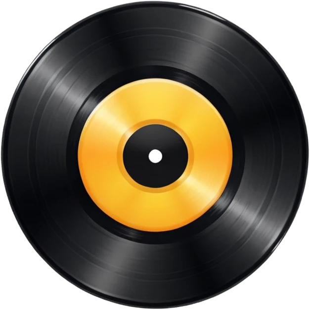 vinyl record emoji