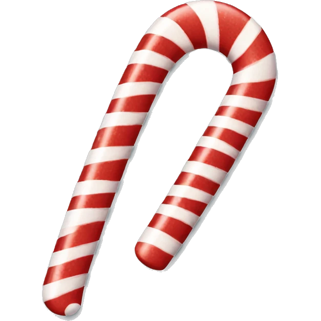 Candy cane emoji
