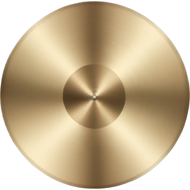 a cymbal emoji