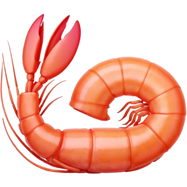 cooked shrimp emoji