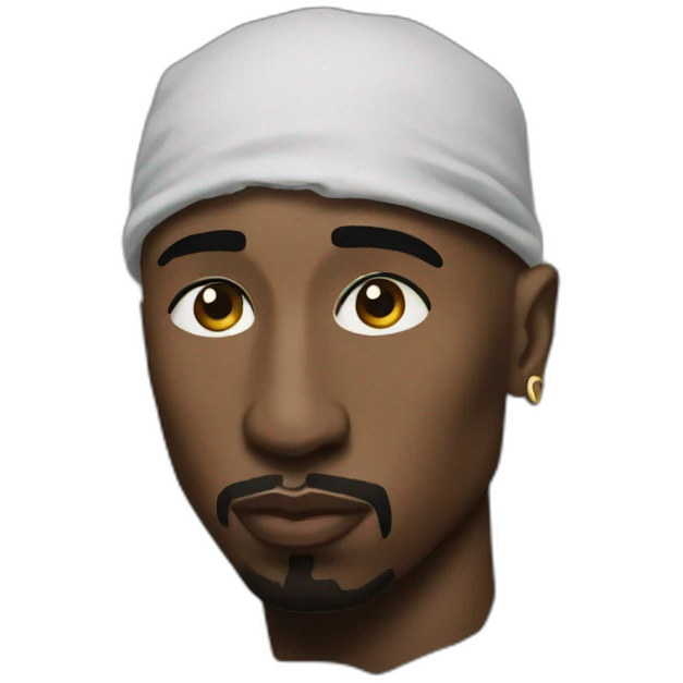 tupac emoji