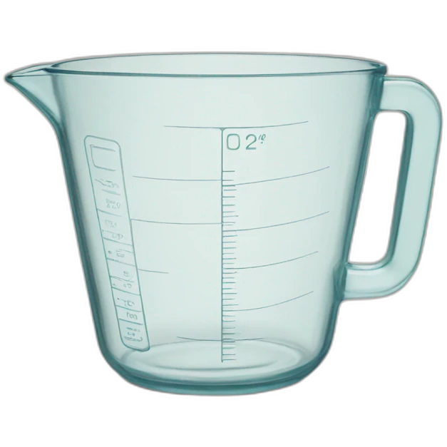 Pyrex measuring cup emoji