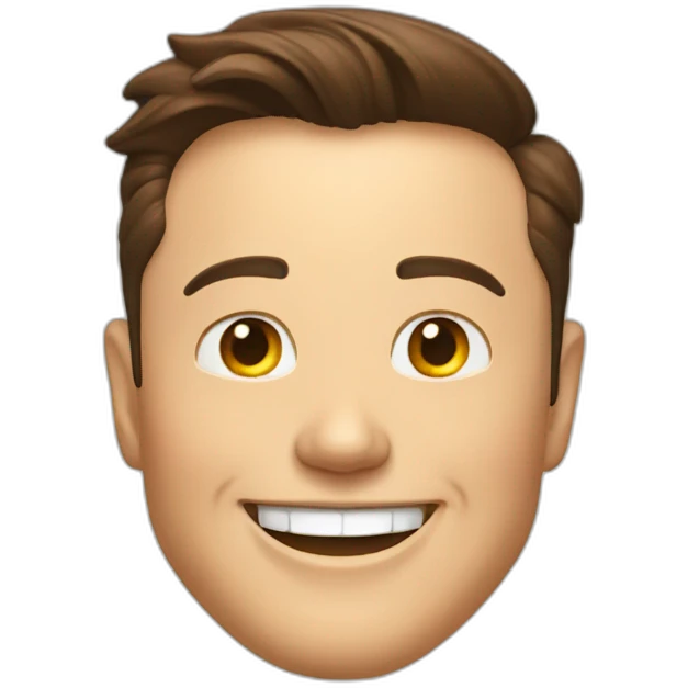 elon musk smile emoji