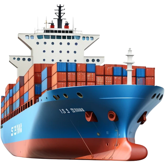 The container ship emoji