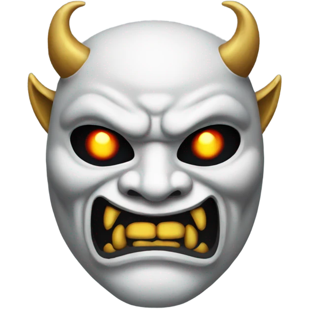 Oni mask emoji