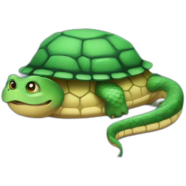 Turtle Snake emoji