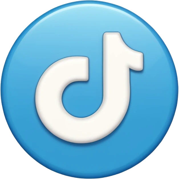 Make me an emoji thats look exactly like the TikTok verified emoji a blue tick make it exactly no difference  emoji