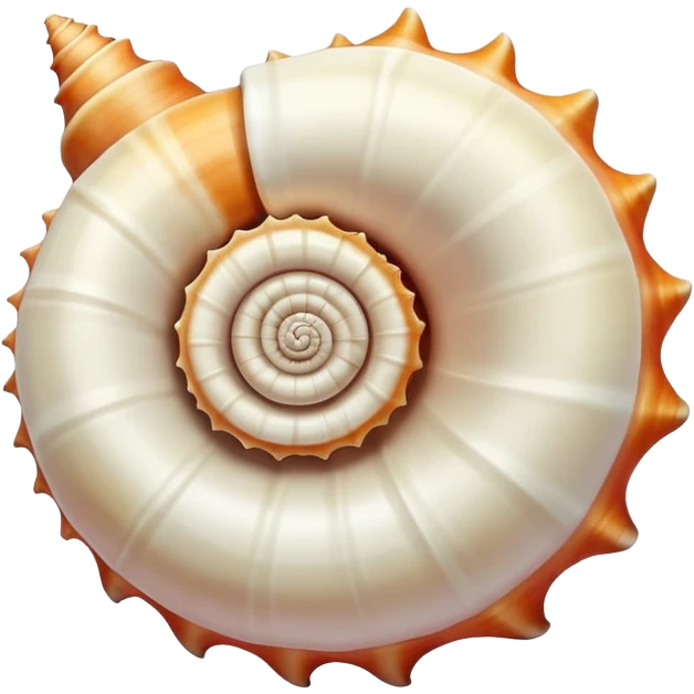 conch shell emoji