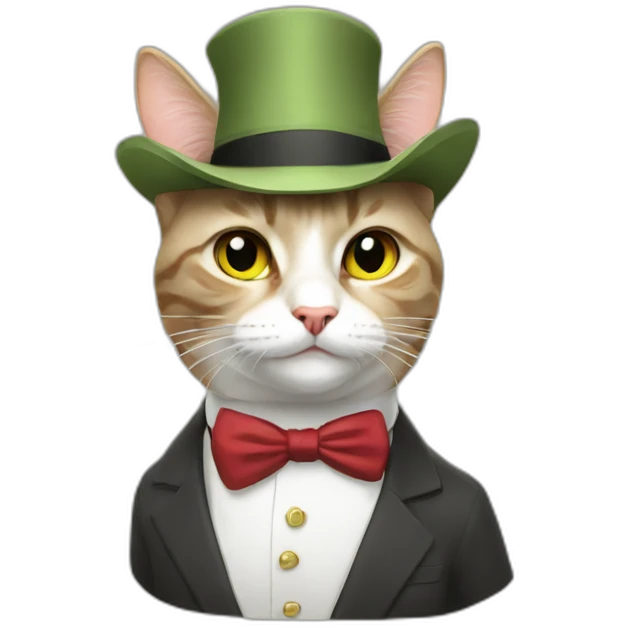 capitalist cat emoji
